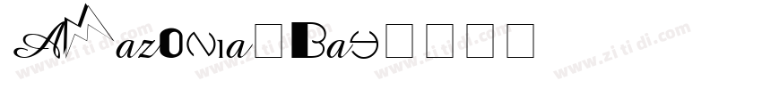 Amazonia Bay字体转换